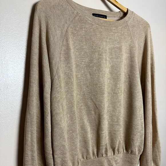 CLEARANCE! Tan Sanctuary Crewneck Sweater Size M EUC - Picture 3 of 5